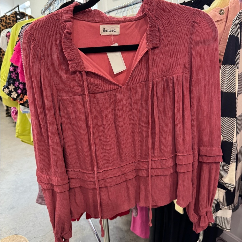 &merci Women's Rose Blouse